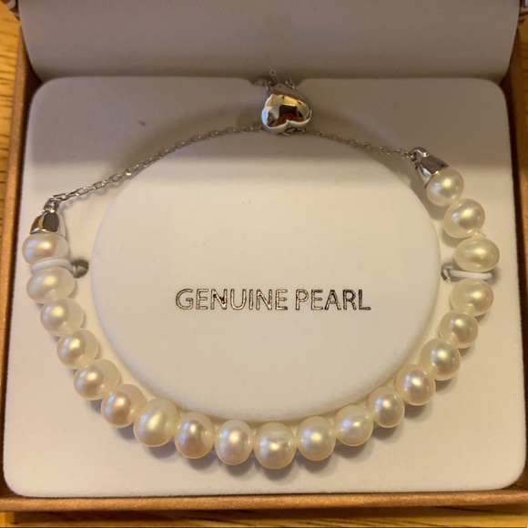 Gianni Argento Genuine Pearl Bracelet - Picture 2 of 3